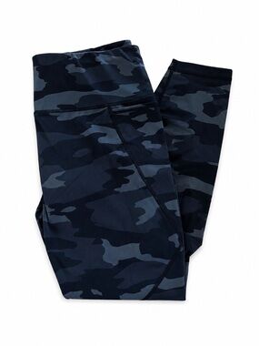 Sweaty Betty Power 7/8 Leggings Women’s Large Black Gray Camo Athletic Workout